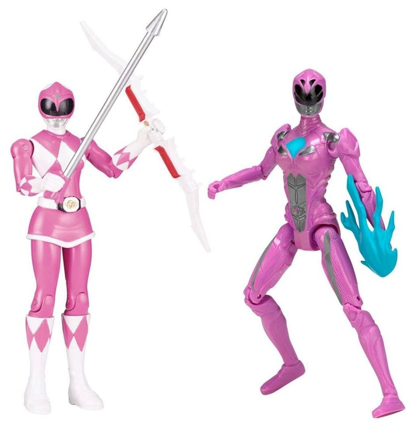 Illustration for article titled These 'Then and Now' Power Rangers Action Figure Sets Are Not Doing the Movie Any Favors